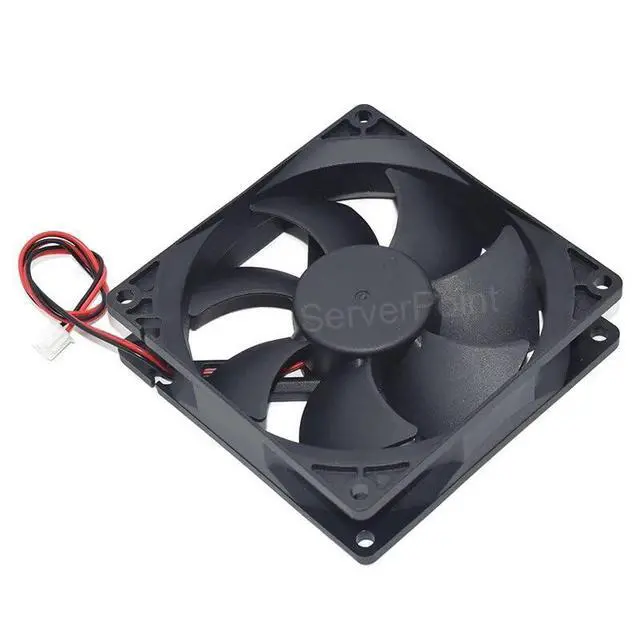Alt view image 3 of 3 - New YM1209PTB1 DC 12V 0.25A 92x92x25mm 2-Wire Server Cooling Fan