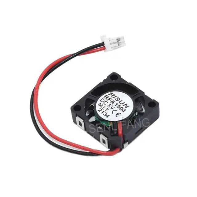 Alt view image 2 of 3 - for RFA1504 Cooler DC5V 2Pin 15x15x4mm Server Cooling Fan