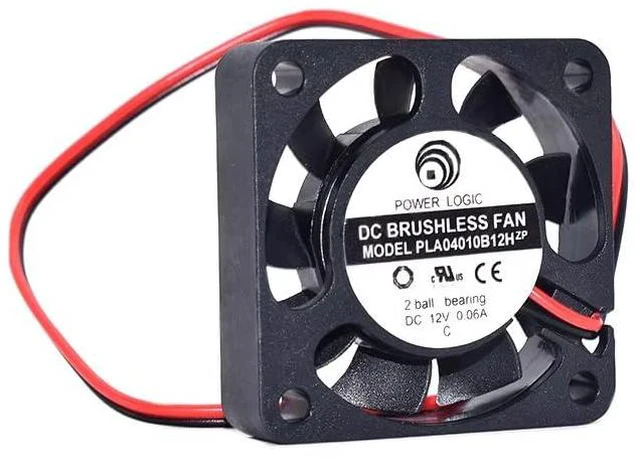 Main image of for PLA04010B12H DC12V 0.06A 40x40x10mm 4010 2-Wire Server Cooling Fan