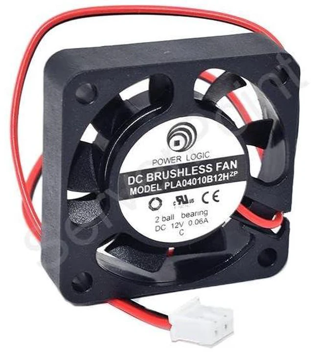 Alt view image 2 of 3 - for PLA04010B12H DC12V 0.06A 40x40x10mm 4010 2-Wire Server Cooling Fan
