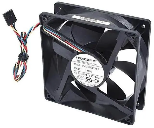 Main image of for PV123812P2BF DC12V 1.3A 12038 12CM 120 * 120 * 38MM 4 Wires Server Cooling Fan