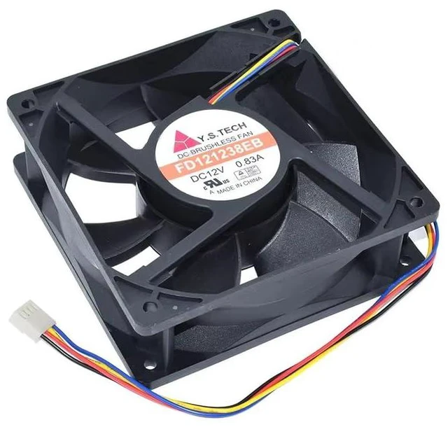 Main image of for FD121238EB DC12V 0.83A 120x120x38mm Four Wires Server Cooling Fan