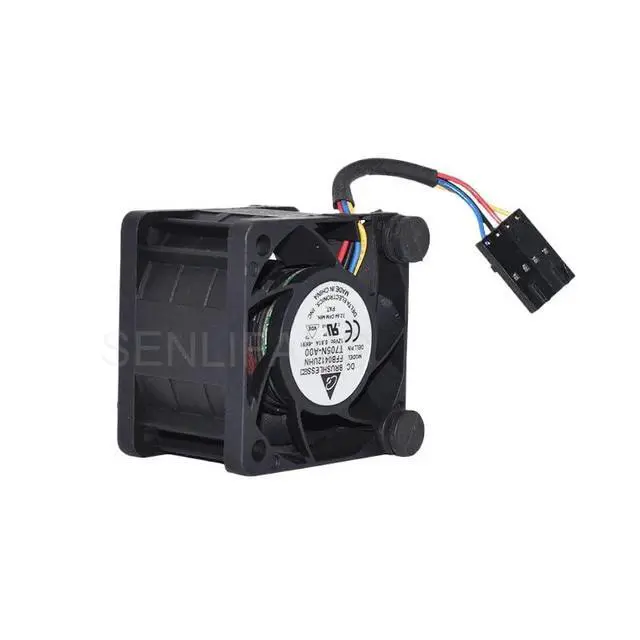 Alt view image 2 of 2 - for FFB0412UHN T705N-A004028 40MM 12V 0.81A Four Lines Server Cooling Fan