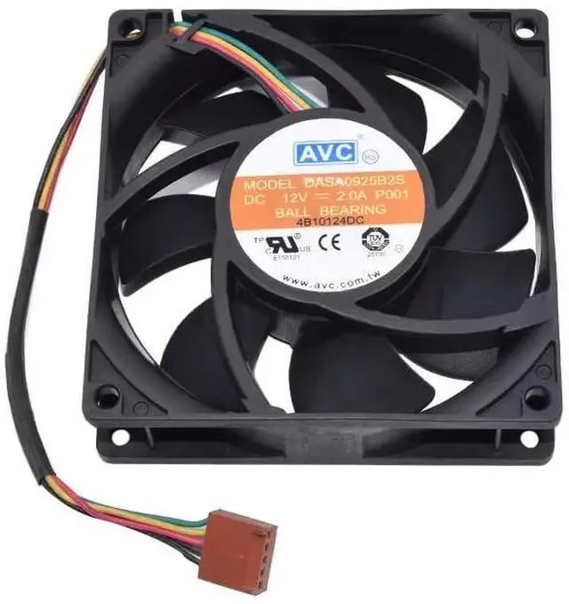 Main image of for DASA0925B2S P001 Cooler DC12V 2.0A 92x92x25MM 5-Line Server Cooling Fan
