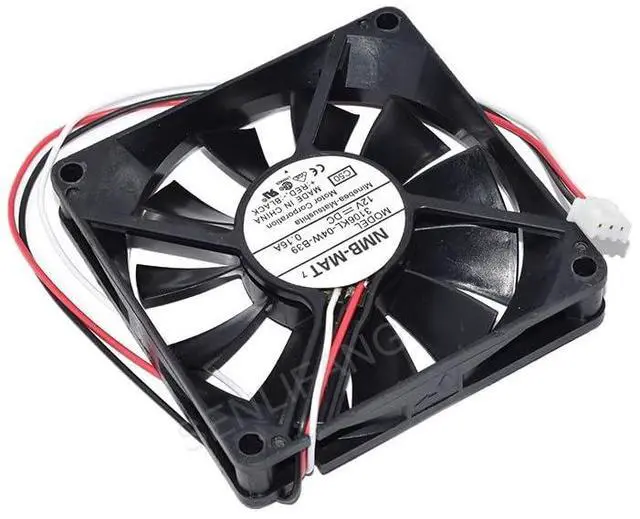 Alt view image 2 of 2 - for 3106KL-04W-B39 Cooler Three Lines DC 12V 0.16A 80X80X15MM 8015 Server Cooling Fan