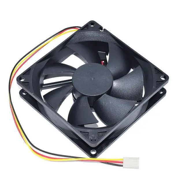 Alt view image 2 of 2 - New 3610KL-04W-B19 DC12V 0.08A 92 * 92 * 25mm 3-Pin Server Square Cooling Fan
