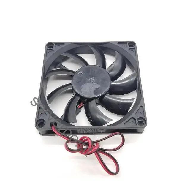 Alt view image 2 of 3 - New for ADDA AD0812LX-D70 DC 12V 0.09A 2-Wire 80x80x15mm Server Square Fan