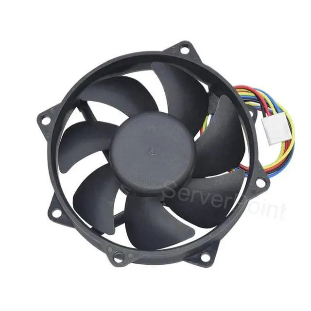 Alt view image 2 of 4 - New for Everflow F129025SH DC 12V 0.25A 90x90x25mm 4-Wire Server Round Fan