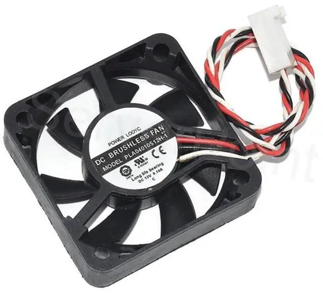 Main image of New for Power Logic PLA04010S12H-1 DC 12V 0.10A 40x40x10mm 3-Wire Server Cooler Fan