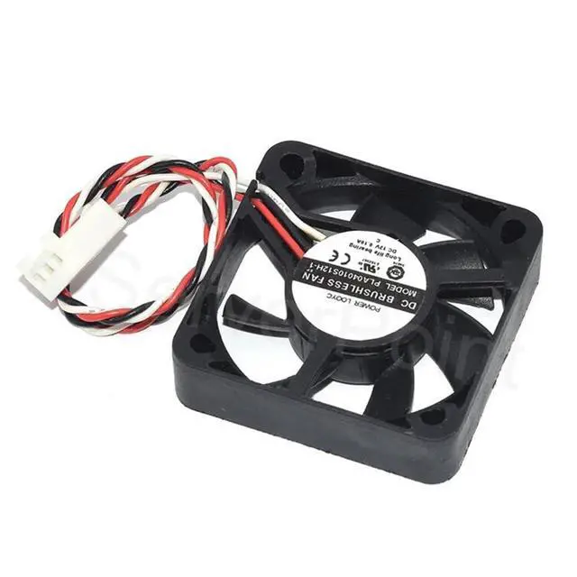 Alt view image 2 of 5 - New for Power Logic PLA04010S12H-1 DC 12V 0.10A 40x40x10mm 3-Wire Server Cooler Fan