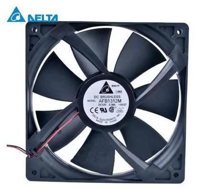Main image of 1pcs AFB1312M 12V 0.38A 13525 13.5CM Double Ball Cooling Fan