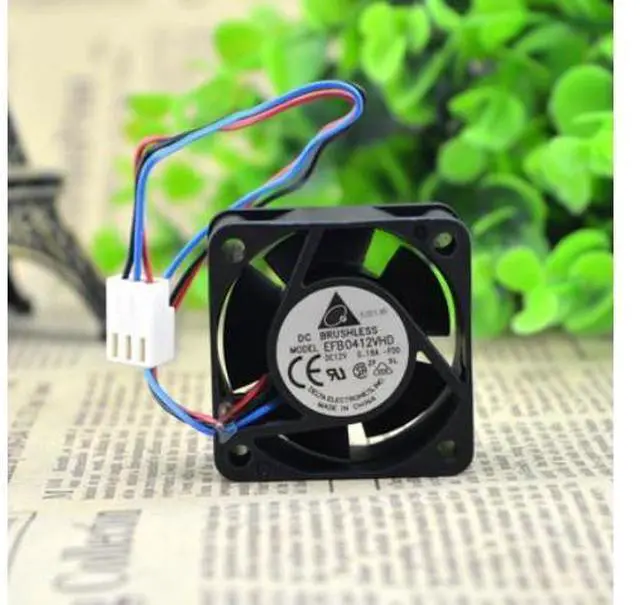 Main image of Original Delta EFB0412VHD-F00 4020 4cm 12V 0.18A double ball cooling fan