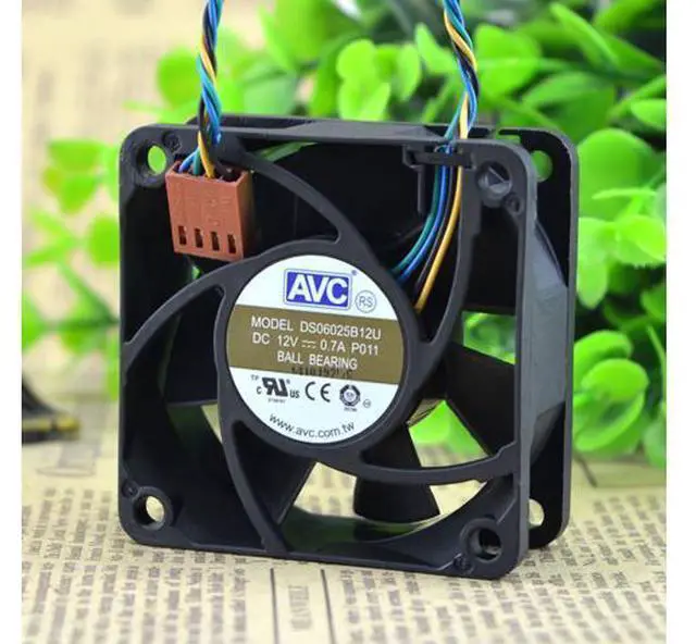Main image of Original AVC 6025 12V 0.7A DS06025B12U P021 4-wire cooling fan double ball