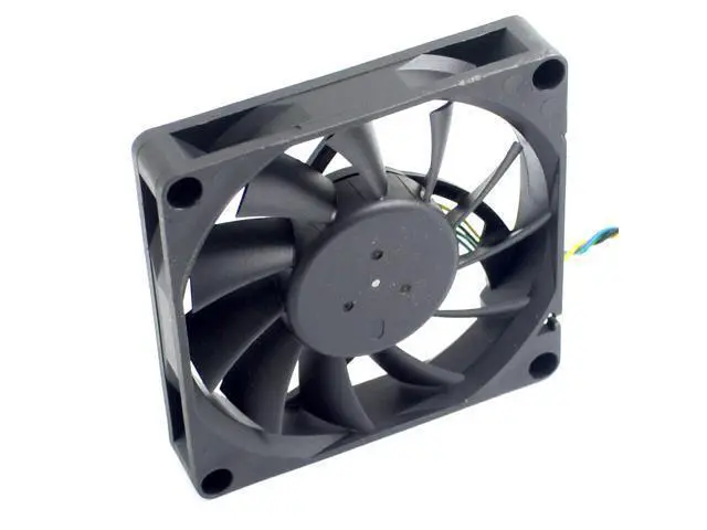 Alt view image 3 of 6 - 5pcs ! 8CM 80MM 8015 8*8*1.5CM 80*80*15MM 12V 0.5A 4-wire PWM Fan EFC0812DB Cooling fan