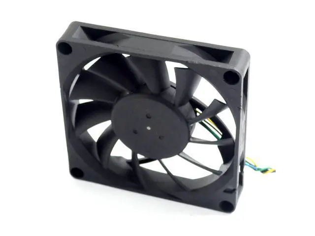 Alt view image 4 of 6 - 5pcs ! 8CM 80MM 8015 8*8*1.5CM 80*80*15MM 12V 0.5A 4-wire PWM Fan EFC0812DB Cooling fan