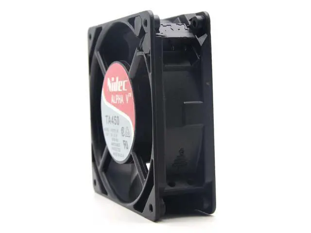 Alt view image 2 of 5 - New original Nidec Alpha V TA450 A30122-10 930402 115V AC 120x120x38mm All metal Cooling Fan