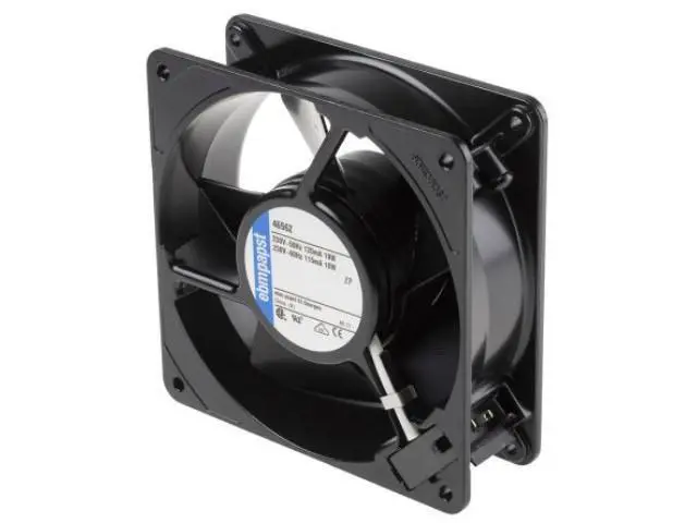 Alt view image 2 of 4 - NEW ebmpapst PAPST 4656Z 12038 220V Axial fan 120mA metal high temperature resistance cooling fan
