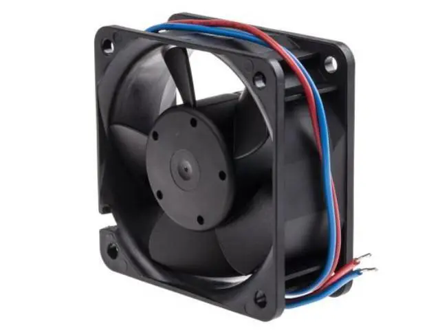 Alt view image 3 of 3 - Ebmpapst 612NGHH cooling fan, size 60 x 60 x 25.4mm 12 V DC, air flow 56.1m3/h, 6850rpm