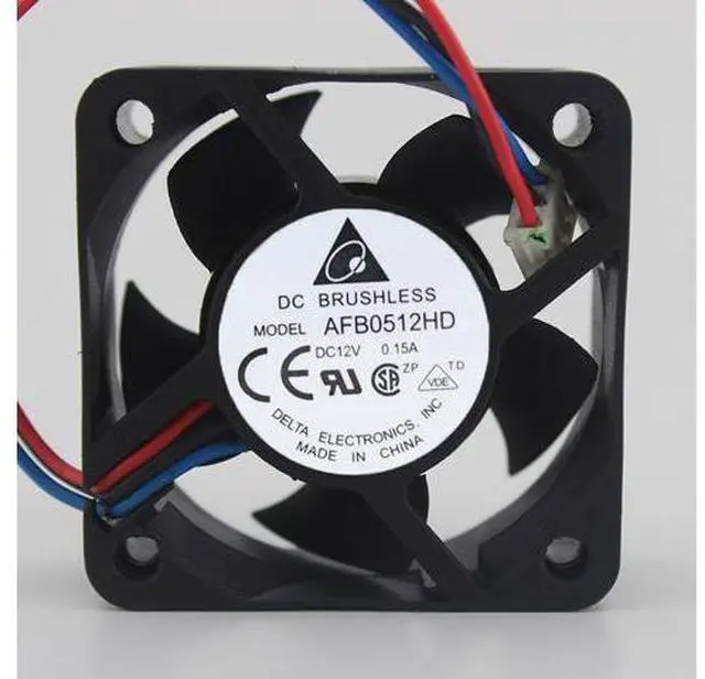 Main image of AFB0512HD Delta fan 5020 fan 12V 0.15A 5CM / cm high air volume fan