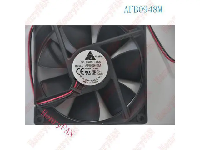 Alt view image 5 of 5 - Original authentic Delta fan AFB0948M 9 cm 48V original 9025 inverter cooling fan