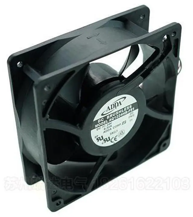 Main image of AQ1224HB-F51 Taiwan ADDA axial fan 12038 waterproof 24V IP68 cooling fan