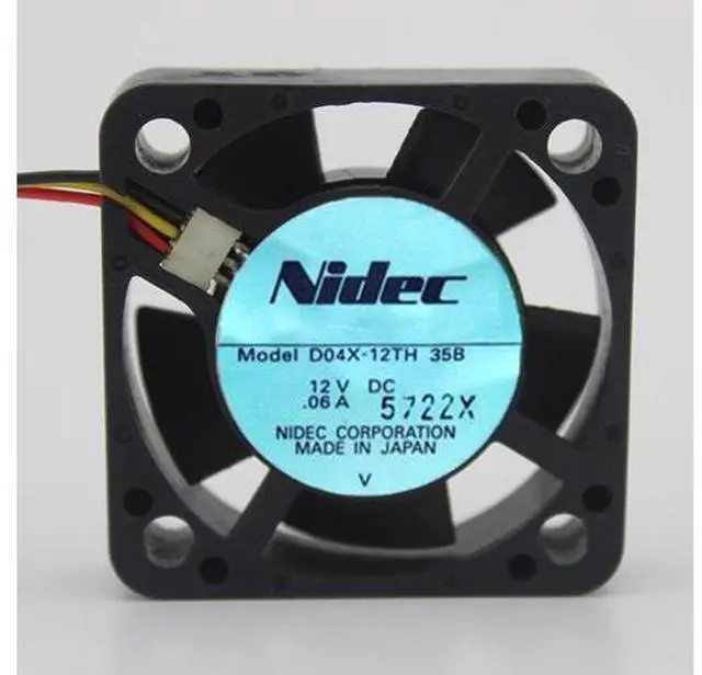 Main image of Original Nidec 4CM cooling fan D04X-12TH-35B 4010 12V 0.06A fan