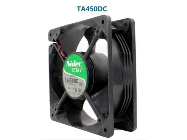 Alt view image 2 of 2 - Nidec fan TA450DC B31256-56 12038 12CM 12V large air volume chassis cooling fan