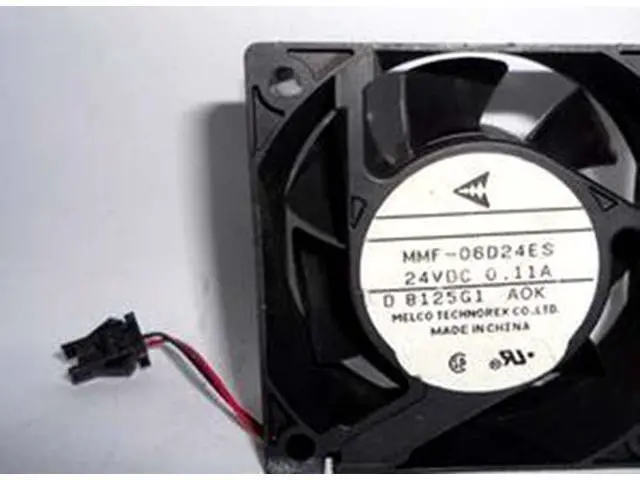 Alt view image 2 of 5 - Mitsubishi 6025 axial fan 24V 0.09 MMF-06D24ES-ROK inverter cooling fan