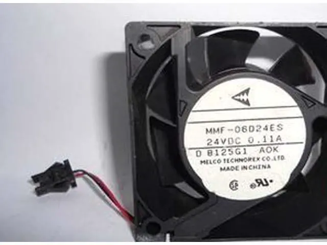 Alt view image 4 of 5 - Mitsubishi 6025 axial fan 24V 0.09 MMF-06D24ES-ROK inverter cooling fan