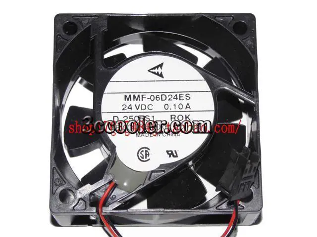 Alt view image 5 of 5 - Mitsubishi 6025 axial fan 24V 0.09 MMF-06D24ES-ROK inverter cooling fan