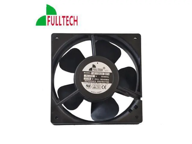 Alt view image 4 of 4 - New genuine UF-12A23BTH AC230 17/15W 12038 12CM cooling fan 2700rmp 0.14A 230V axial fan