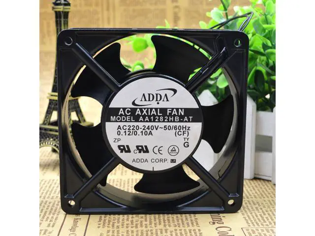 Alt view image 4 of 5 - Original ADDA fan AA1282HB-AT/AA1282HB-AW 1238 AC220V cooling fan