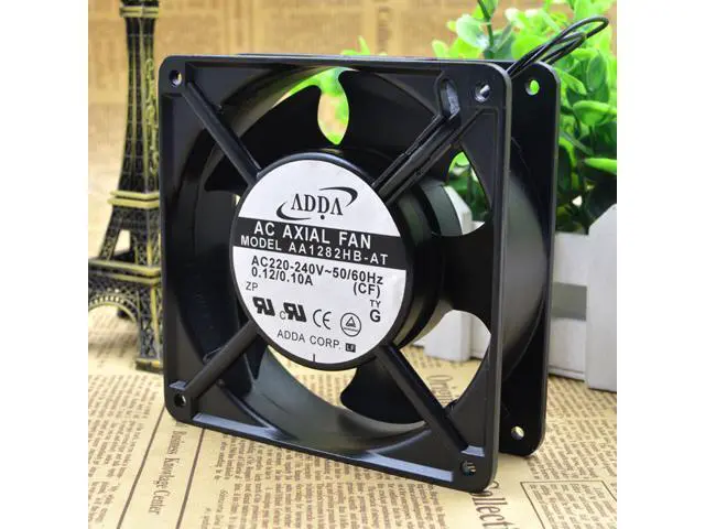 Alt view image 5 of 5 - Original ADDA fan AA1282HB-AT/AA1282HB-AW 1238 AC220V cooling fan