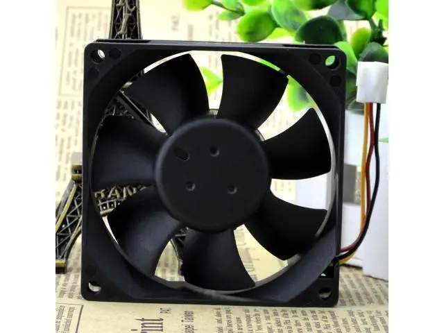 Alt view image 3 of 5 - Original Delta Fan AFB0812SH F00 12V 0.51A 8025 Double Ball Speed Fan