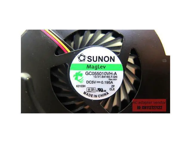 Alt view image 5 of 5 - New FOR IBM W510 fan T510 W510 integrated core radiator fan