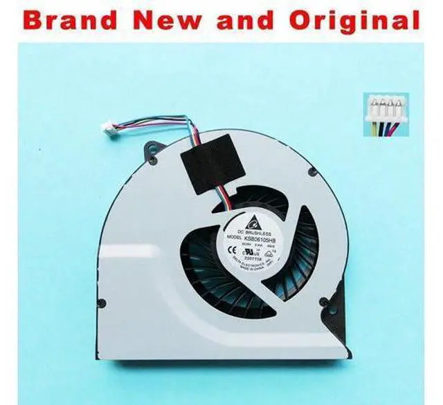 Main image of New original cpu cooling fan FOR ASUS N55 N55SL N55SF KSB075HB DC 5V 0,4A -BB29 COOLER CPU FAN