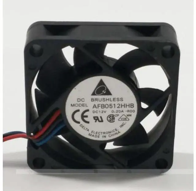 Main image of Delta 5015 cooling fan 12V 0.2A double ball inverter fan AFB0512HHB