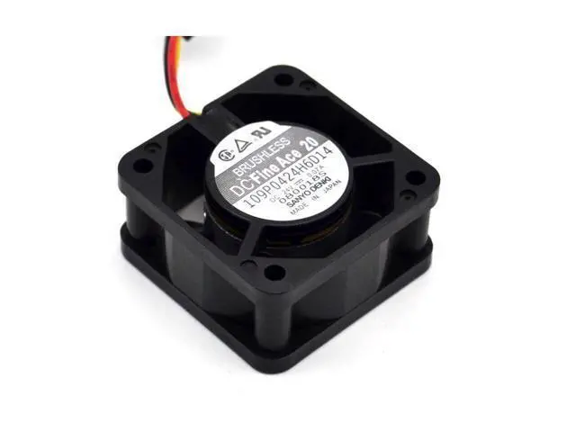 Alt view image 3 of 6 - 5 pcs\/lot 4020 cooling fan 24V 109P0424H6D14 numerical control machine tool inverter fan