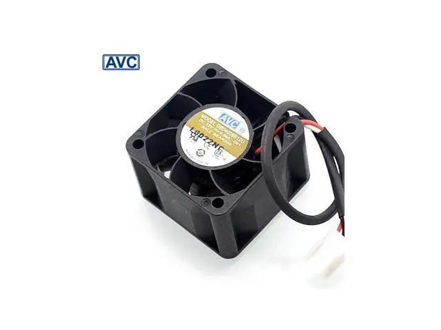 Alt view image 2 of 6 - 10pcs 4028 double ball bearing fan DB04028B12U 1U server chassis fan 12V 0.66A 40*40*28mm
