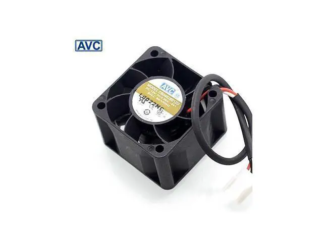 Alt view image 3 of 6 - 10pcs 4028 double ball bearing fan DB04028B12U 1U server chassis fan 12V 0.66A 40*40*28mm