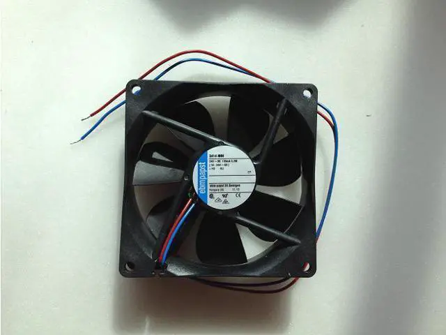 Alt view image 2 of 3 - TYP 3414NH brand new original Ebm-papst fan 3414N/2 DC24V 2.5W axial fan