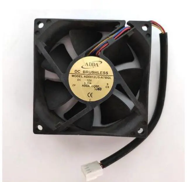 Main image of KTV main server fan 8 cm chassis cabinet 12V fan AD0812US-A7BGL