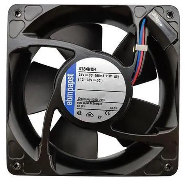 Main image of ebm-papst 4184NXH Compact fan 120*120*38mm size 237m3/h 24V 11W DC Axial fan