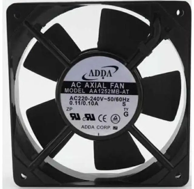Main image of AA1252MB-AT AW ADDA12025 fan 220V 12 cm / CM cabinet chassis fan
