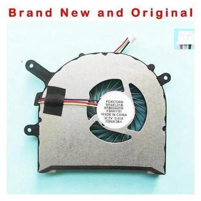 Main image of New original cpu cooling fan cooler for Foxconn M14KL01B NFB60A05H FSNA11M DC5V 0.45A 3PIN 49R-3M14KL-1211