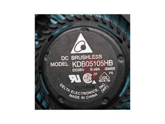 Alt view image 2 of 4 - NEW ORIGINAL CPU COOLING FAN FOR DELTA DC28000BUDS KDB05105HB-BM55 13GNJ010P030-1 DC 5V 0.4A 4PIN COOER