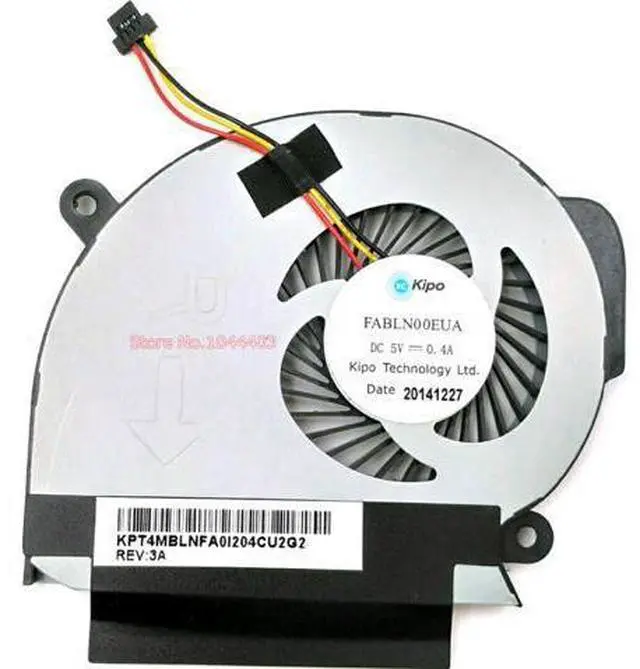 Main image of New Laptop CPU Fan for Toshiba Satellite S55T-B series CPU Cooling Fans FABLN00EUA Right Side