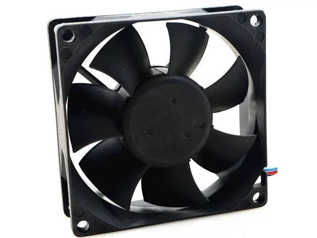 Alt view image 4 of 5 - New Delta AFB0812VH 8025 12V 0.41A 8CM chassis power supply cooling equipment fan