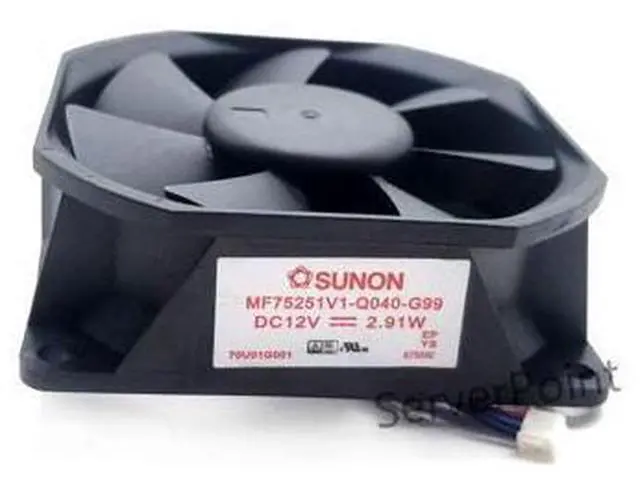 Main image of Original MF75251V1-Q040-G99 DC12V 2.91W 75*75*25MM 3 Lines Projector cooling fan