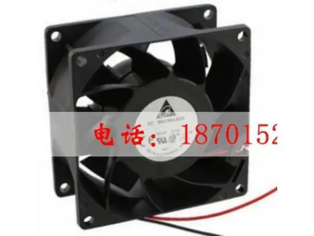 Alt view image 2 of 2 - Brand new original authentic Taiwan Delta FFB0824SHBRD 24V two-wire axial cooling fan